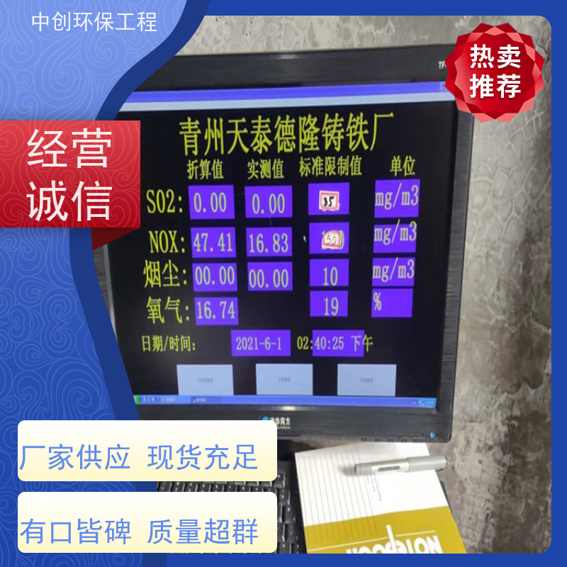 尿素脱硝厂家 全自动控制系统99%NOx处理 厂家发货 中创环保