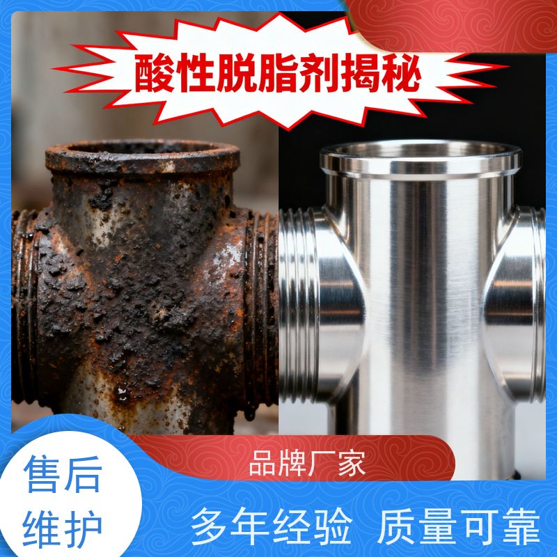 华凯表面处理 酸性脱脂剂 高效去脂防锈 重油污轻松去除
