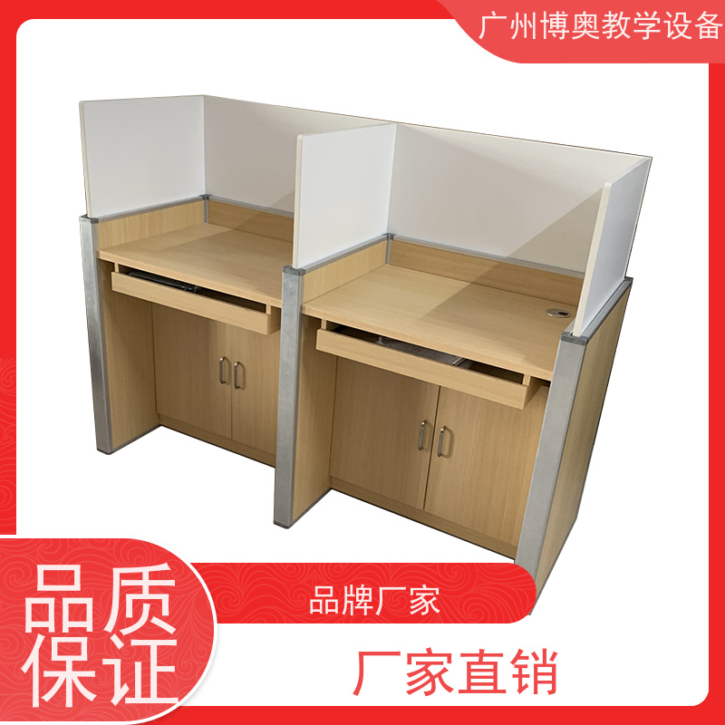 BEAO/博奥电动考试用升降屏风桌铝木材质结构批发供应