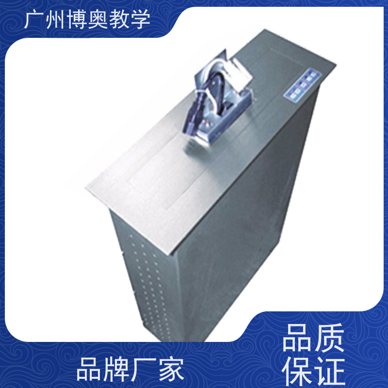 博奥教学24寸高清屏显示屏升降器铝拉丝银面板厂家供应