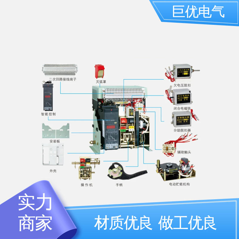 可靠的保护与控制技术 万能式断路器 RMW1 巨优电气