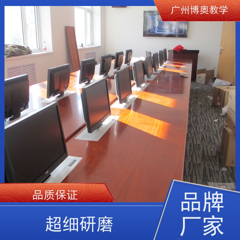 博奥教学自选屏桌牌升降器国标氧化铝面板生产厂家
