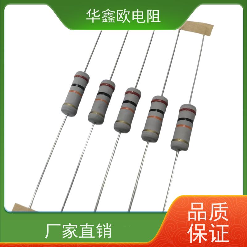 HXO电阻交期稳定1/4W金属氧化膜电阻阻值0.5R精度±2%