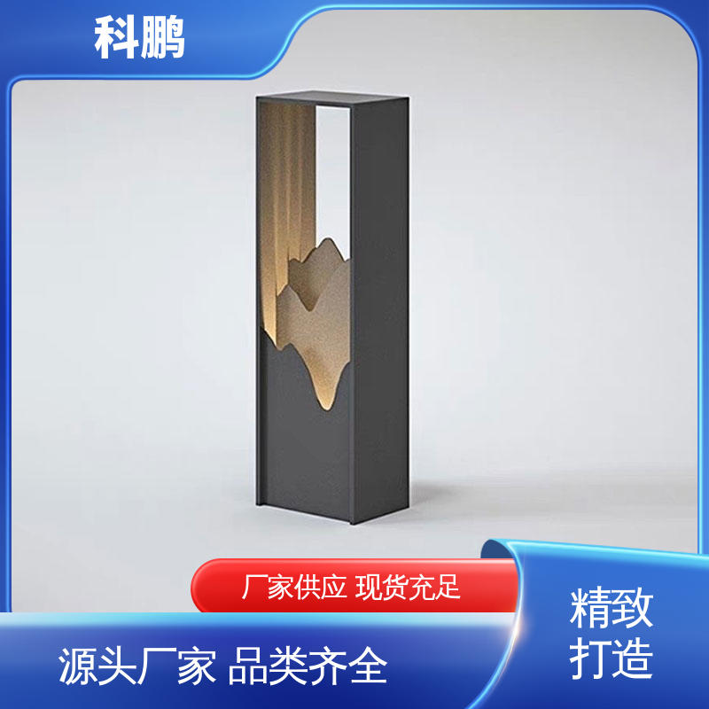 夜景草坪灯 无需布线灵活性高 亮度适中 透光磨砂玻璃灯罩 科鹏照明