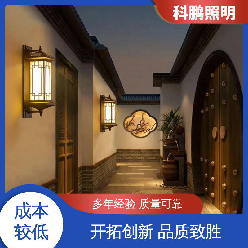 暴晒不褪色不发黄 抗冻抗老化 双头壁灯 无频闪无汞 科鹏照明