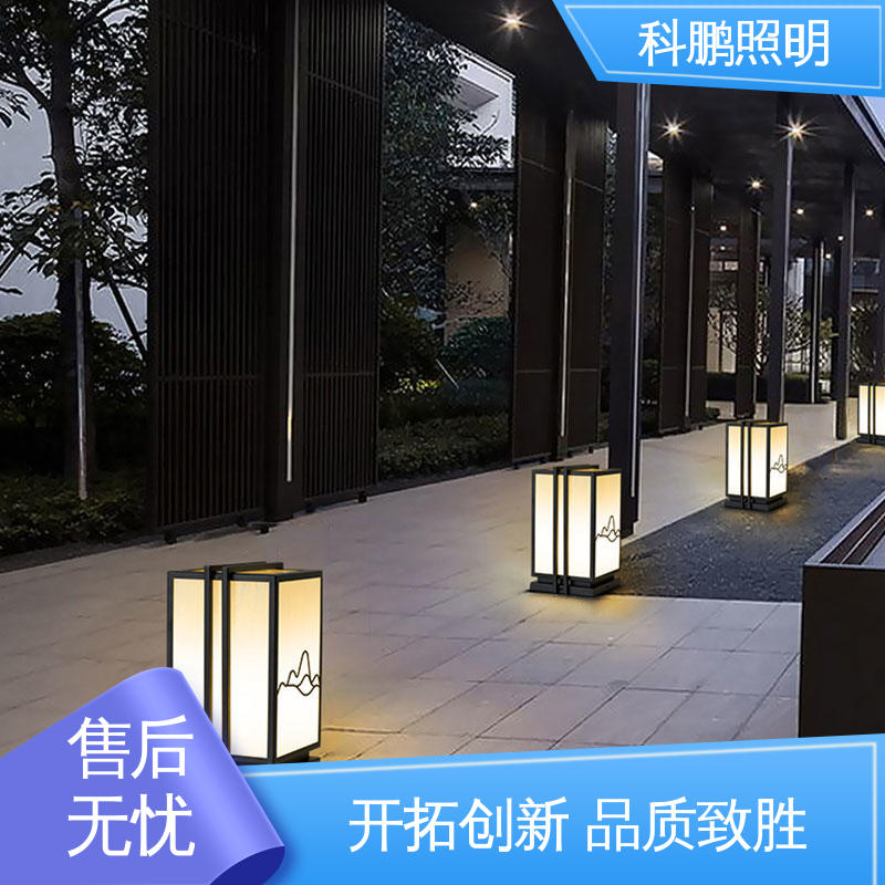 透光率高可调光性 暴晒不褪色不发黄 柱头壁灯 抗冻抗老化 科鹏照明