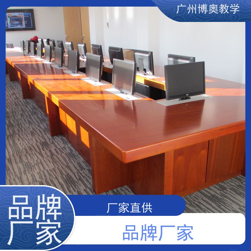 博奥教学超薄屏桌牌升降器国标氧化铝面板厂家供应