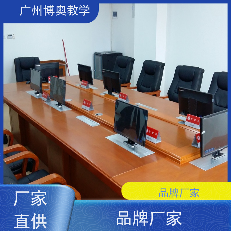 BEAO品牌弧形屏平板升降器铝拉丝银面板厂家供应