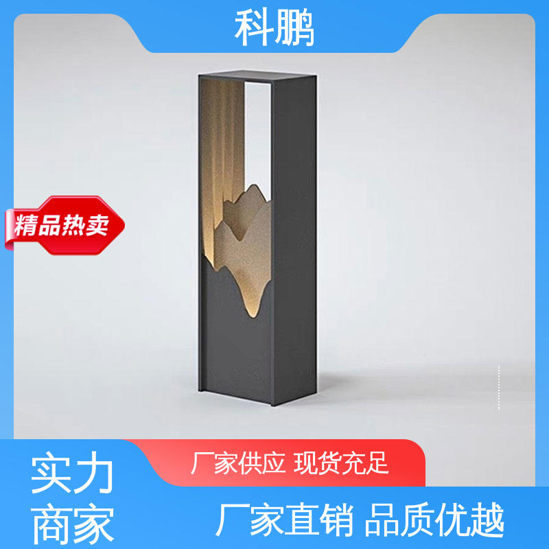 透光磨砂玻璃灯罩 双头草坪灯 电流稳定超长寿命 耐用性强 科鹏照明