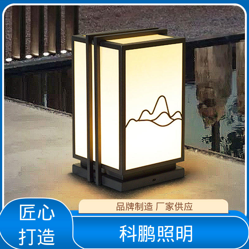暴晒不褪色不发黄 无频闪无汞 农村太阳能壁灯 电流稳定 科鹏照明