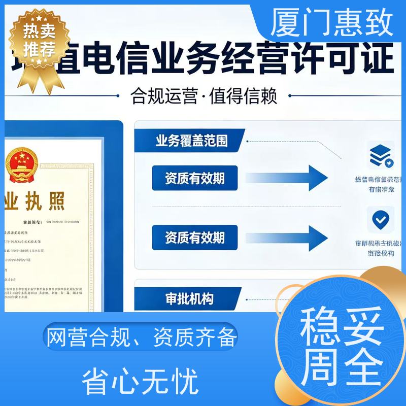 网站运营资质 一站搞定 厦门惠致企服 全程无忧