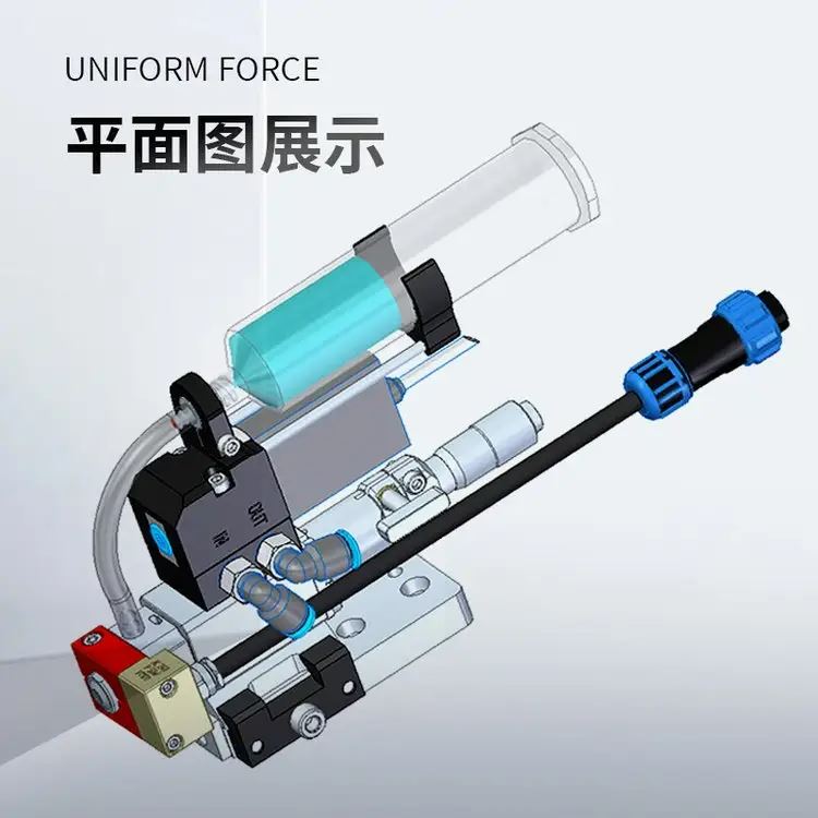 高一致性压电喷射阀 PCB 板点胶嘉田精密源头厂家