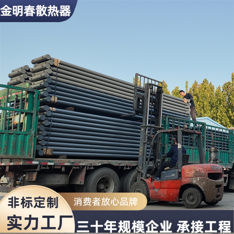 金明春 源头厂家 热水型光排管换热器 易维护易安装 种类齐全