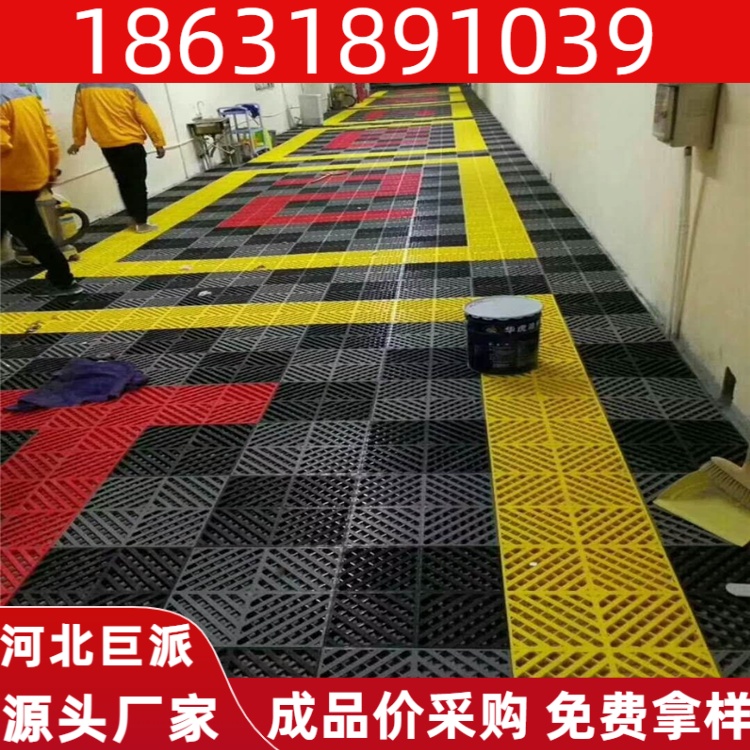 玻璃钢格栅板 50*50mm 加厚 地沟格栅盖板 不易破裂 巨派