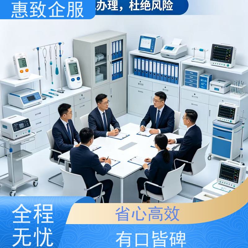 医械经营资质优化 备案辅导 惠致企服 全程办理