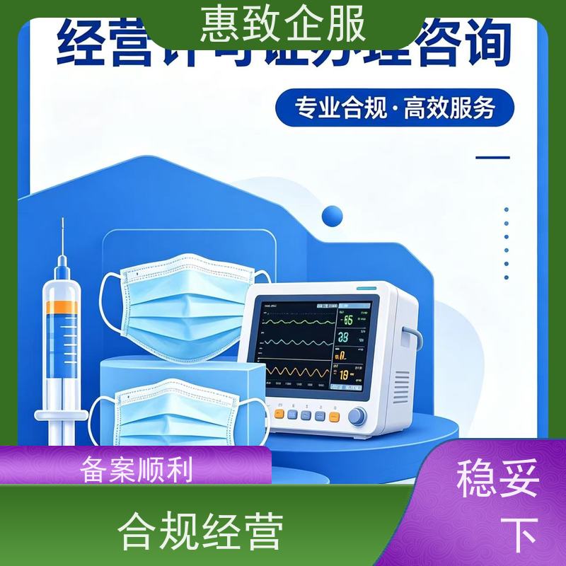 医械制度文件完善 资质准入 惠致企服 下证快速