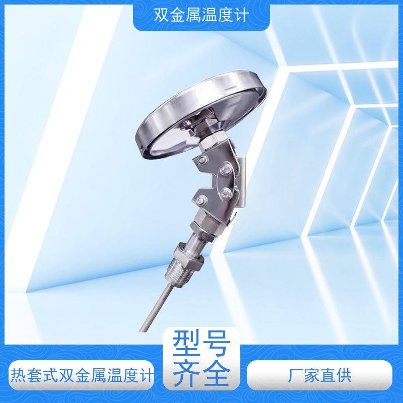 天康 数字双金属温度计 法兰安装 厂家供应 货源充足