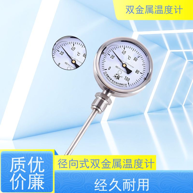 天康 万向型双金属温度计 法兰安装 品牌厂家 经久耐用