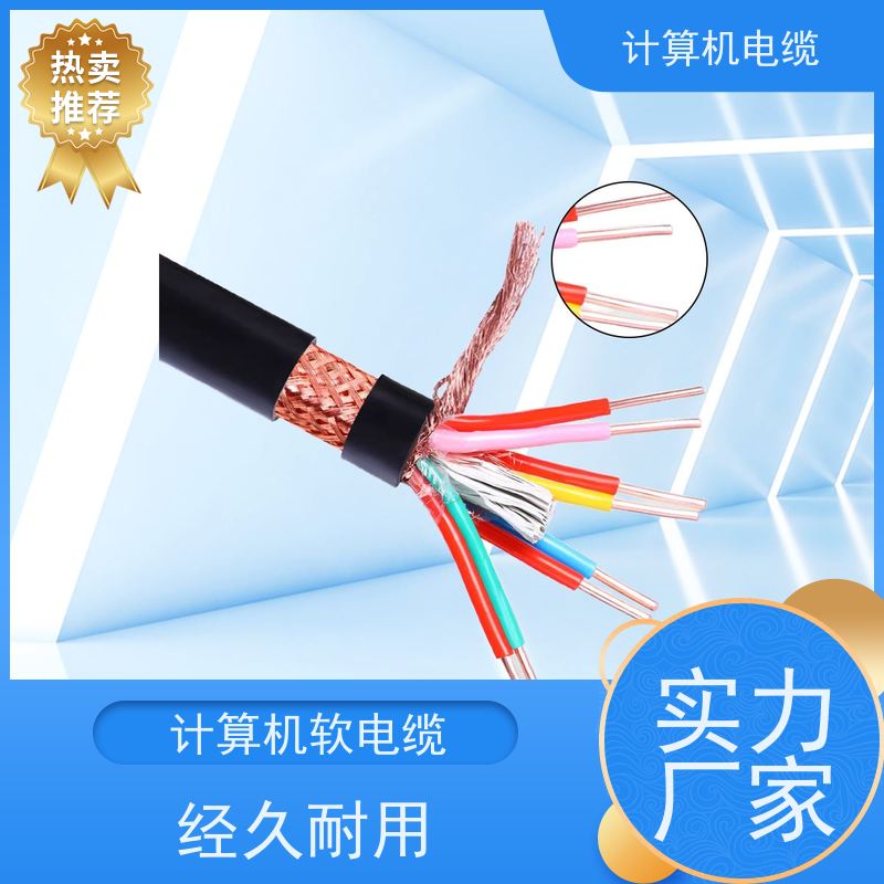 天康 总屏蔽计算机电缆 绝缘厚度 0.8mm 厂家供应 支持定制