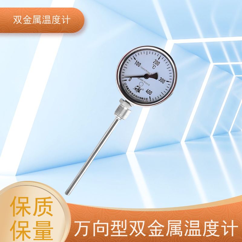天康 轴向型双金属温度计 玻璃表蒙 厂家供应 货源充足