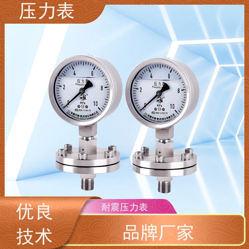 天康 分水器压力表 公称直径 60mm 批发 实力厂家 品质优越
