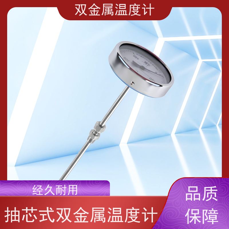 天康 可抽芯双金属温度计 数字显示 品牌厂家 经久耐用