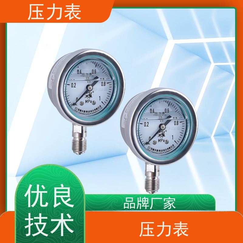 天康 机械式压力表 环境温度 100℃ 批发 实力厂家 品质优越