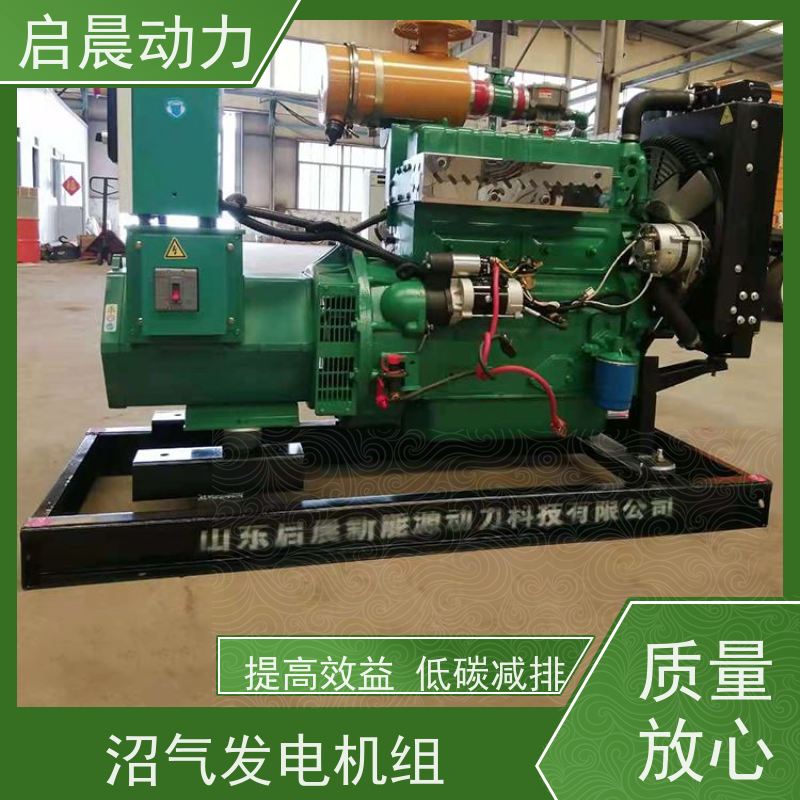 启晨动力 20kw 油田天然气发电机组 静音降噪 保障供电不间断