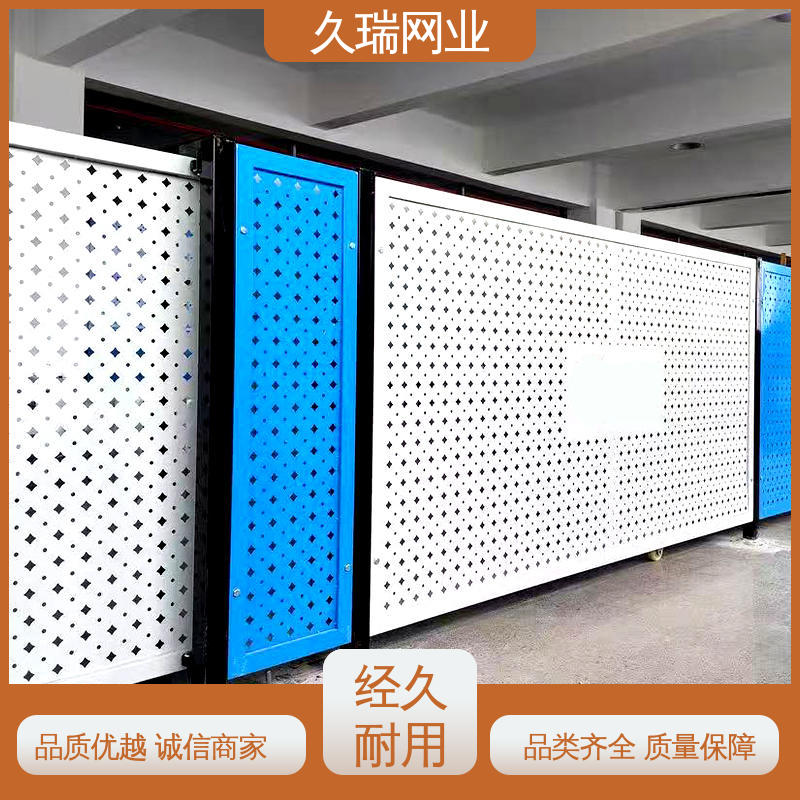 适用于公路 稳定牢固 加粗加厚立柱 仓库隔离围栏 久瑞网业