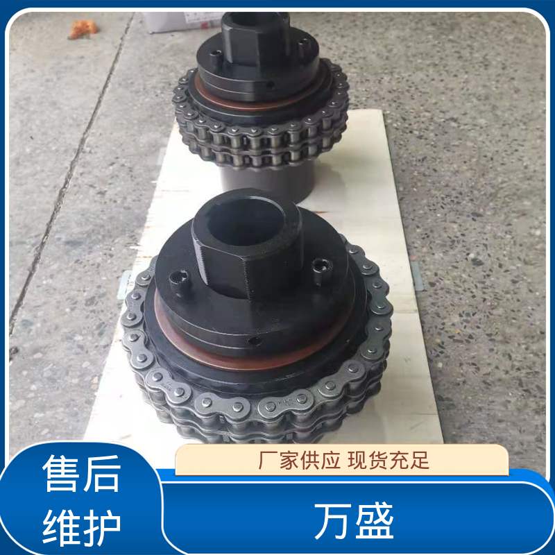 万盛 中速滚子链联轴器 球磨机专用 2GLD4 密封良好