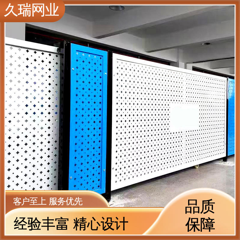 久瑞网业 logo板仓库隔离网 坚实耐用 仓储物流专用 使用寿命长