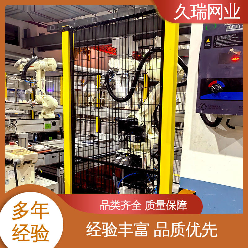密孔无缝 玻璃围栏 机场工厂用 优质低碳钢丝 久瑞网业