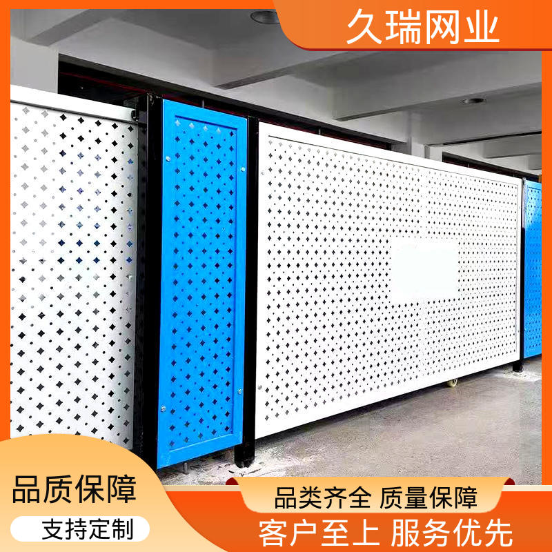 久瑞网业 稳定牢固 占地面积小 logo板仓库隔离网 适用于区域划分