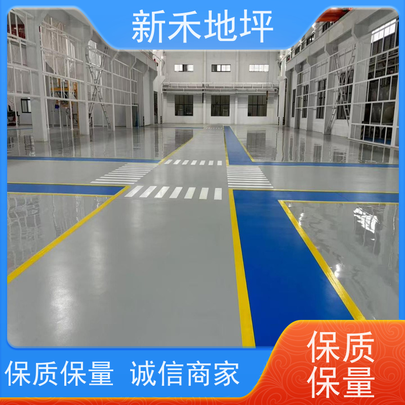 别墅车库及庭院地面应用新禾聚氨酯超耐磨地坪美观耐用显档次