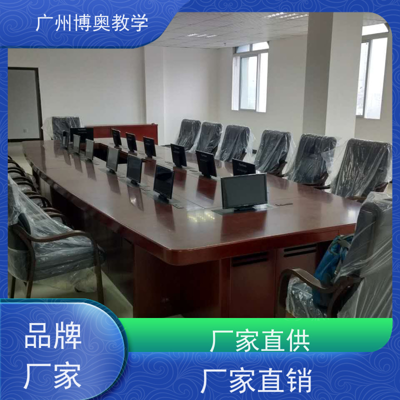 博奥教学24寸高清屏液晶屏升降器全铝面板厂家定制