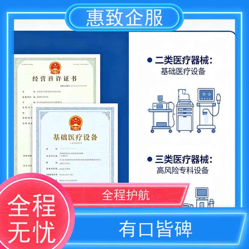医械制度文件完善 经营无忧 惠致企服 全程办理