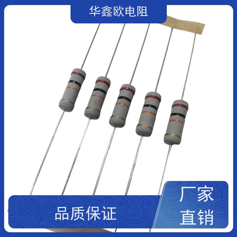 HXO电阻品质稳定1/2W金属氧化膜电阻阻值1R精度±5%