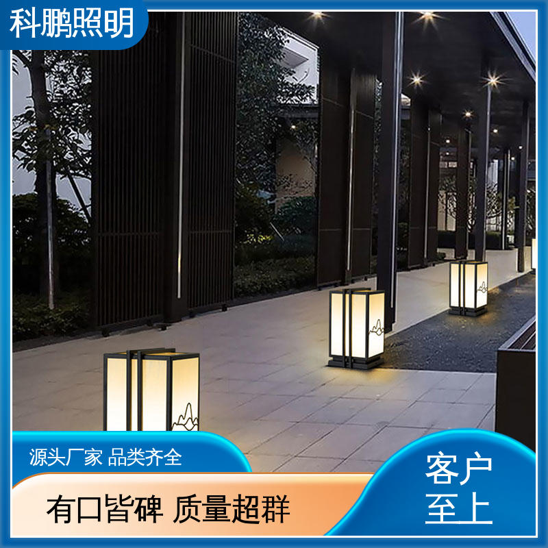 科鹏照明 透光性好超长寿命 柱头壁灯 暴晒不褪色不发黄 抗冻抗老化