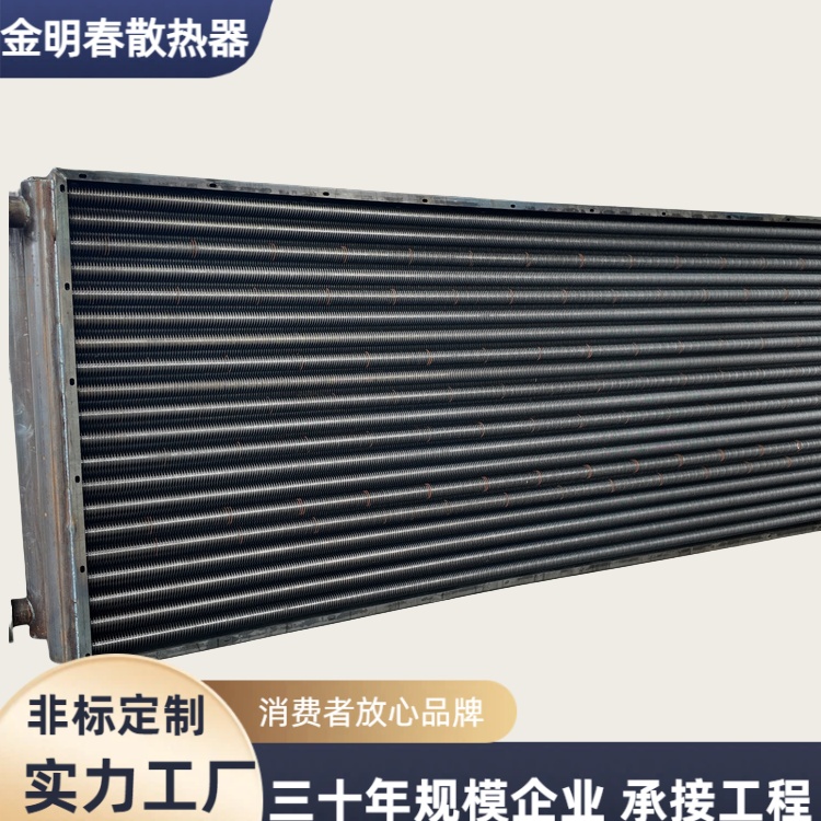 金明春 厂家 不锈钢翅片管换热器 效率高污染小 工厂加工