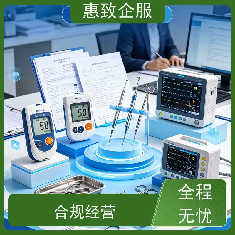 医械合规准入服务 备案辅导 惠致企服 下证快速