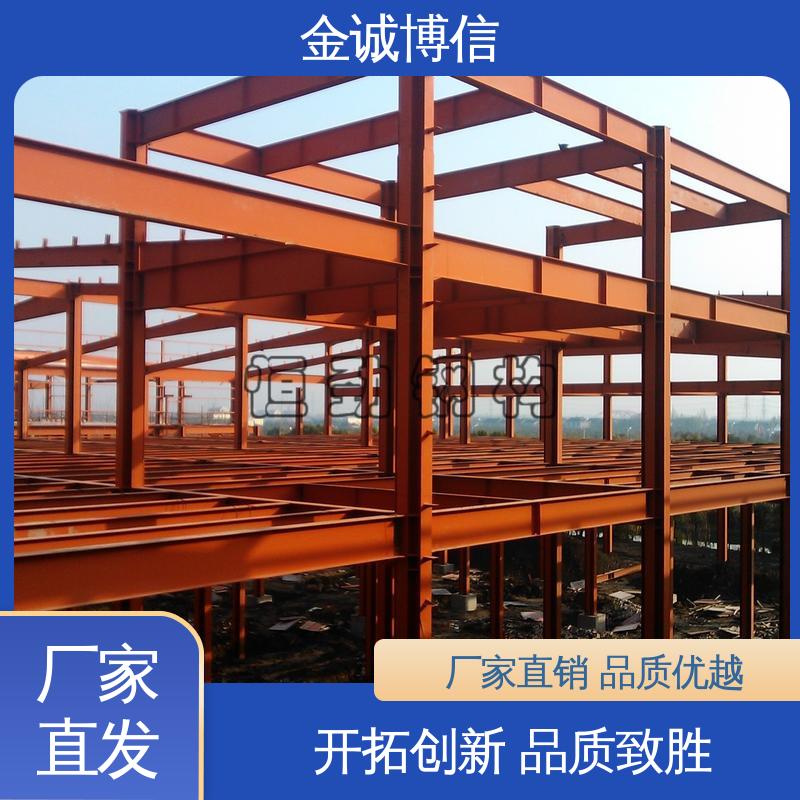坚固耐用 钢排架结构 适配多种建筑场景 维护成本低 金诚博信供应