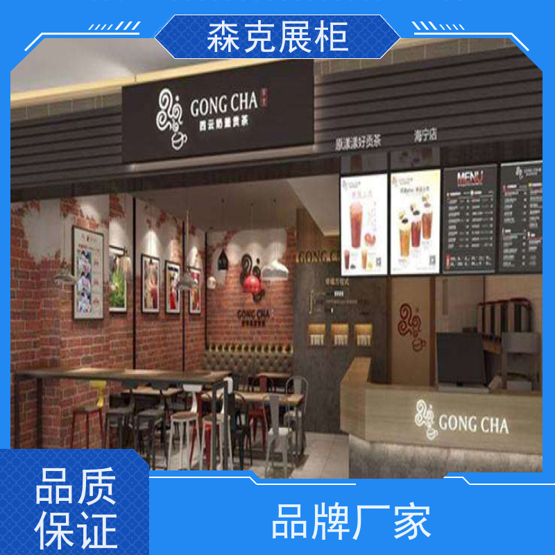 家纺店专用展柜生产厂家烤漆饰面可搭配钢架五金灯光