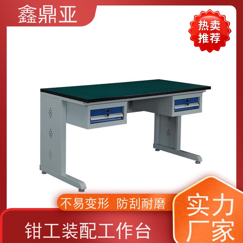 鑫鼎亚 W1200*D600*H1800 重型钳工工作台 防油污 移动便捷