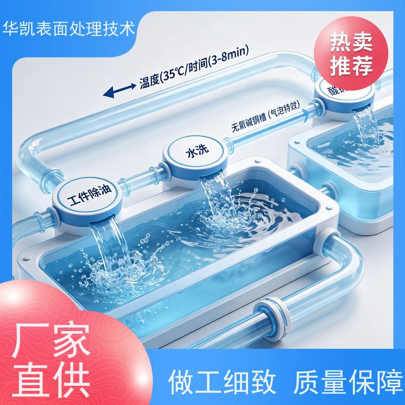 华凯表面处理 碱铜光亮剂 高亮度镀层 高耐腐蚀
