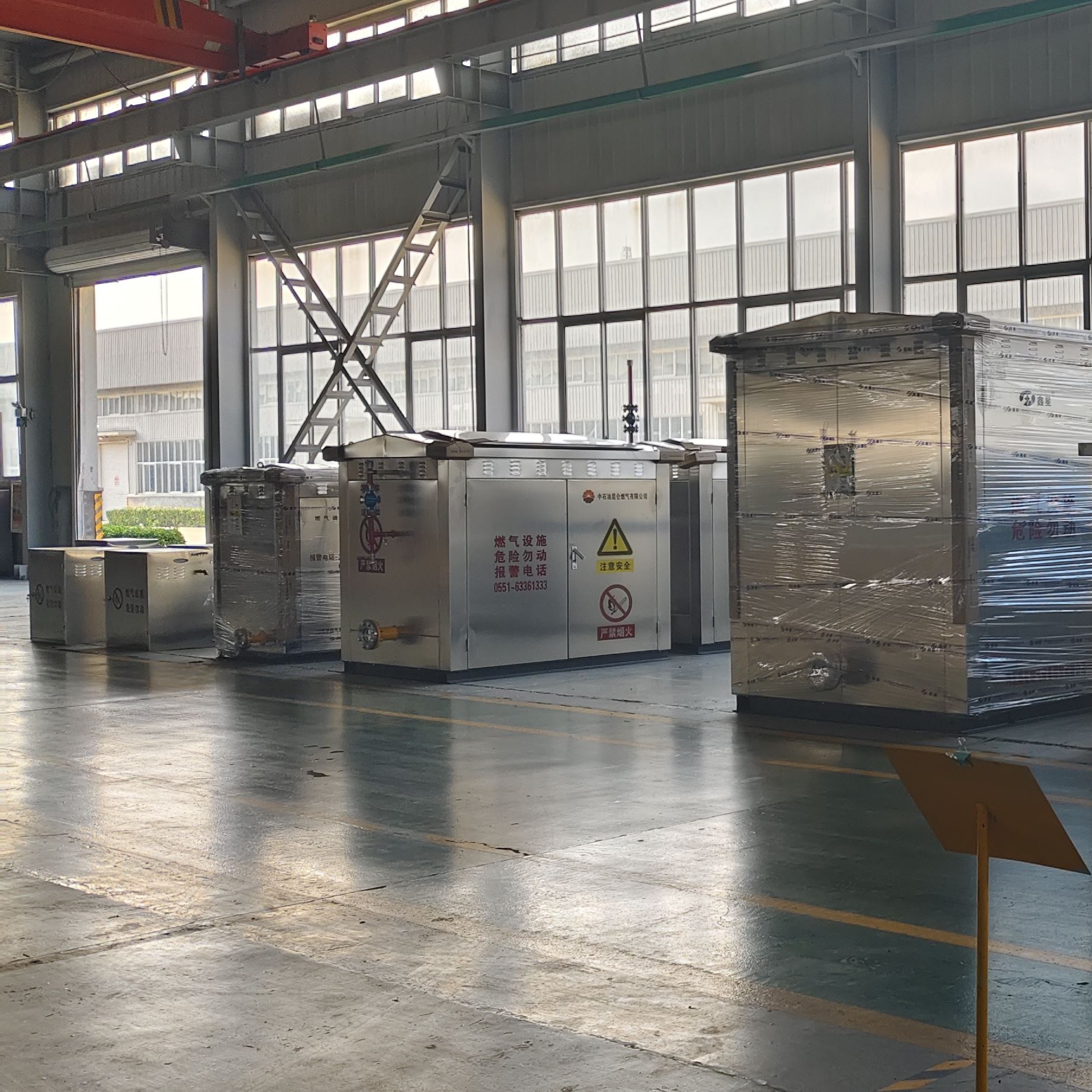 鸿顺 厂家 燃气减压计量柜 结构紧凑占地小 按需定制
