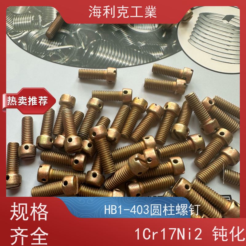 海利克 YC026-028开槽带孔圆柱头螺钉 ≥630MP M1.6~M6