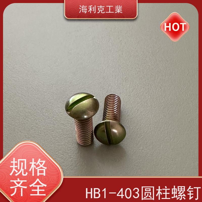 海利克工業 YC026-028开槽带孔圆柱头螺钉 45 M1.6~M10 