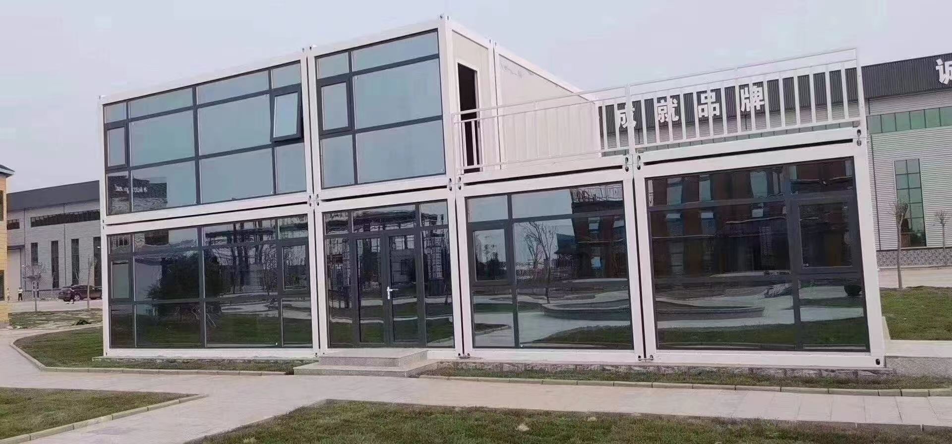 弘久建筑 打包箱活动房 办公住宿两用集装箱房 安装便捷 使用寿命长