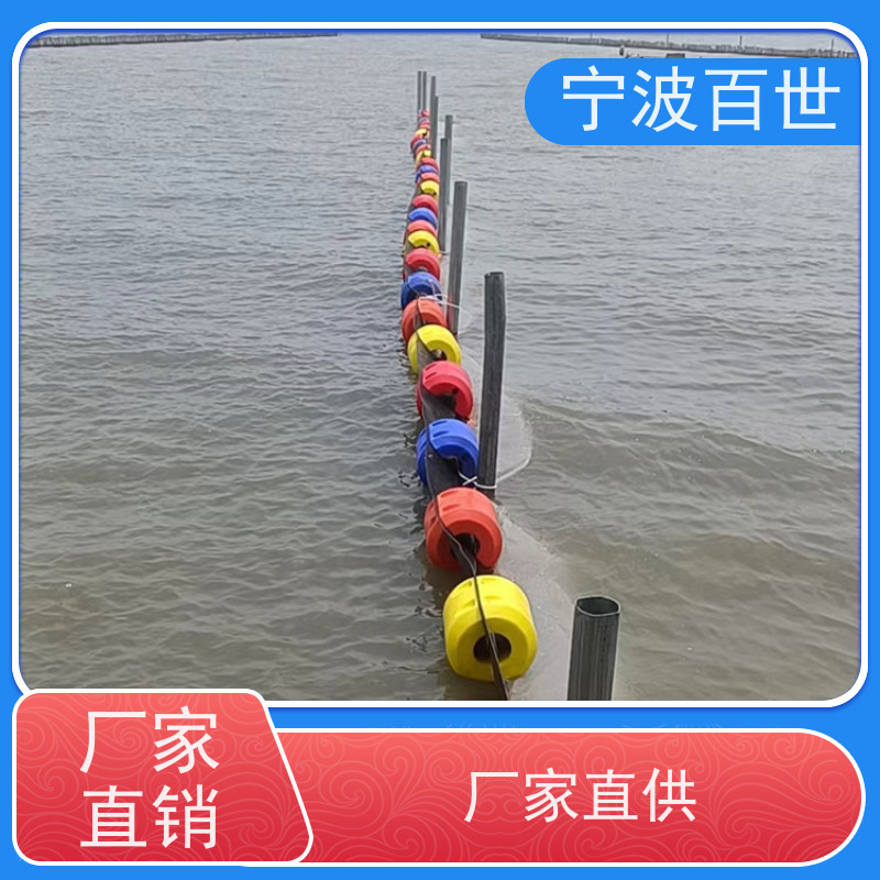 宁波百世 水产养殖 对夹式浮筒 夹电缆线 长距离输油