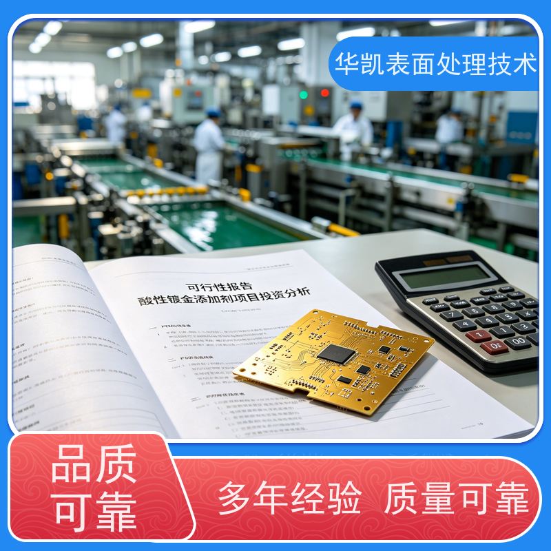 华凯 酸性镀金添加剂 提升产能行业优选品 环保无氰工艺